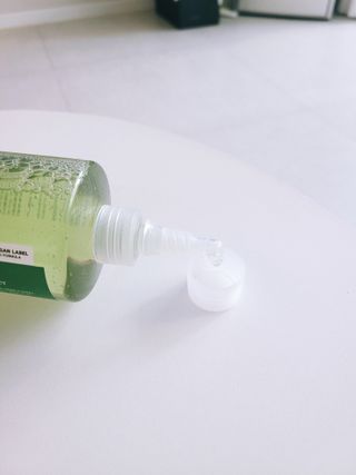 닥터시드 티트리 앤 라임 비건 지성케어 쿨 탈모 두피 워터 스케일러 — 5점을 준 리뷰어가 2024년 5월 올린 사용 사진