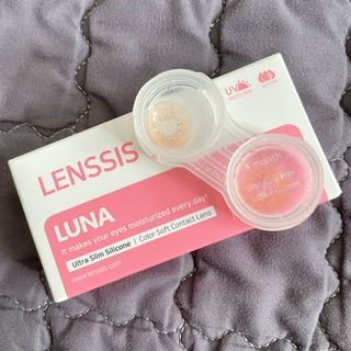 렌시스 LENSSIS [ 렌시스 ] 영롱한 색감의 혼혈렌즈 ＃루나시리즈 1개월용 ｜ 3컬러 중 택1 ｜ — 5점을 준 리뷰어가 2021년 7월 올린 사용 사진