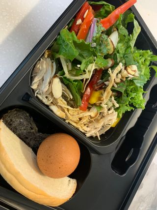 참살이도시락 작심삼일 샐러드도시락 3개 맛보기 새벽배송 또는 택배배송 — 5점을 준 리뷰어가 2021년 9월 올린 사용 사진