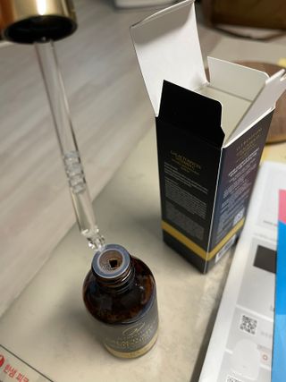 오투에니원 갈락토미세스 비타민 C 더블 브라이트닝 세럼 50ml — 4.5점을 준 리뷰어가 2023년 1월 올린 사용 사진