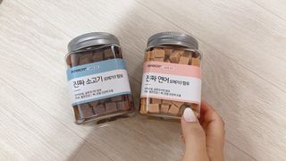페페로니 진짜 오메가3 연어+소고기 180g+180g — 5점을 준 리뷰어가 2021년 7월 올린 사용 사진