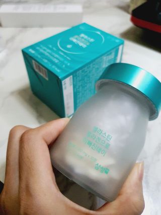 체인미 엘라스틴 콜라겐으로 이뻐진데이 500mg x 30정 — 5점을 준 리뷰어가 2021년 12월 올린 사용 사진