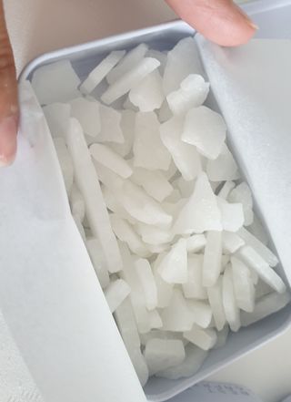 [아이스칩스] 무설탕 비건 자일리톨 캔디 7종 2개기준 — 5점을 준 리뷰어가 2021년 6월 올린 사용 사진