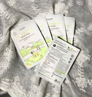 세뚜아(Cettua) [세뚜아] 포레스트 수딩 마스크 Cettual Forest  Soothing Mask 5매 — 5점을 준 리뷰어가 2024년 4월 올린 사용 사진