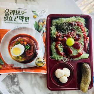 클린24시간 올리브 발효곤약면 찰비빔면 1세트-(3봉) — 5점을 준 리뷰어가 2023년 12월 올린 사용 사진