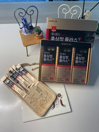 서울약사신협_투데이홍삼정플러스스틱_10g x 30포 — 4.5점을 준 리뷰어가 2021년 7월 올린 사용 사진