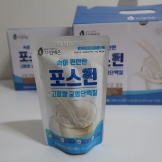 자연에온 마시는 프로틴 고함량 균형단백질 음료 포스틴 125ml 10개입 1BOX — 4.5점을 준 리뷰어가 2021년 4월 올린 사용 사진