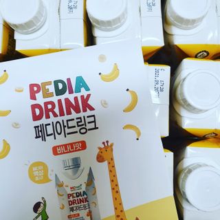 메디웰 페디아드링크 미니 바나나맛 — 5점을 준 리뷰어가 2021년 7월 올린 사용 사진