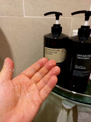 [다퓸 바이 코코도르] 탈모 샴푸 1ea & 퍼퓸 트리트먼트 1ea — 5점을 준 리뷰어가 2024년 11월 올린 사용 사진