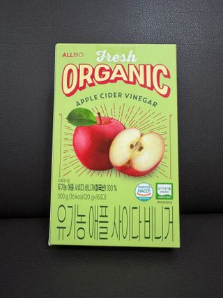 올바이오 [네이버 구매] ★유기농 애플사이다비니거 애사비 스틱 20g x 15입 — 5점을 준 리뷰어가 2024년 12월 올린 사용 사진
