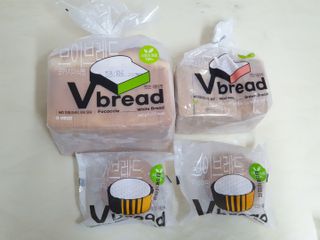 롯데제과 Vbread 포카치아식빵1개 + 미니식빵 1개 + 머핀 2개 세트 — 5점을 준 리뷰어가 2021년 9월 올린 사용 사진