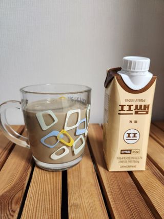 파워풀엑스 [프쌤] 더 맛있고 강력해진 고단백 음료 3종 (초코맛,딸기맛,커피맛) — 4.5점을 준 리뷰어가 2023년 1월 올린 사용 사진
