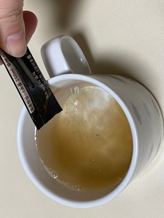 프리마인 자체 기업부설 연구소에서 찾아낸 건강한 수면의 비밀.  슬립토 플러스 30포 — 2점을 준 리뷰어가 2022년 2월 올린 사용 사진