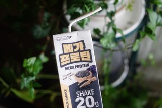 바디랩 프로틴음료 단백질쉐이크 메가프로틴 — 5점을 준 리뷰어가 2022년 4월 올린 사용 사진