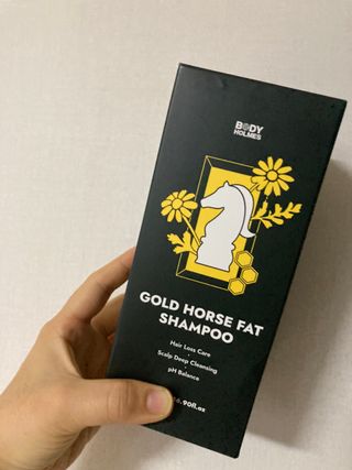 [바디홈즈] 골드 마유 샴푸 — 4점을 준 리뷰어가 2021년 11월 올린 사용 사진