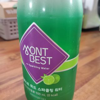 몽베스트 Montbest with Sparkling water Lime20병 — 5점을 준 리뷰어가 2022년 6월 올린 사용 사진