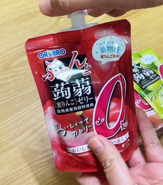 ORIHIRO 오리히로 곤약젤리 제로칼로리 130g 4종 4팩(맛별로 1팩씩) — 5점을 준 리뷰어가 2023년 1월 올린 사용 사진