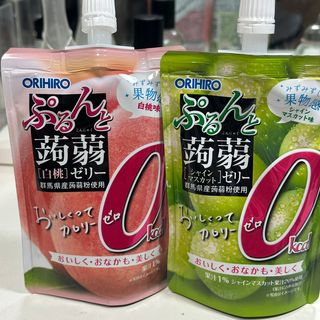 ORIHIRO 오리히로 곤약젤리 제로칼로리 130g 4종 4팩(맛별로 1팩씩) — 5점을 준 리뷰어가 2023년 2월 올린 사용 사진