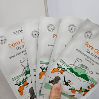 세뚜아(Cettua) [세뚜아] 포어 클리어링 마스크 Cettua Pore Clearing facial mask 5매 — 4점을 준 리뷰어가 2024년 4월 올린 사용 사진