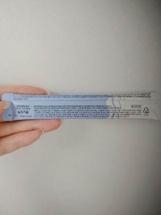 실크가글 실크단백질 함유 구강청결제 11ml 50포 — 4점을 준 리뷰어가 2021년 9월 올린 사용 사진