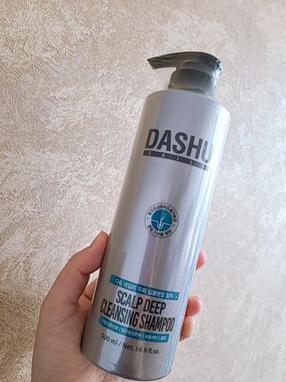 다슈코리아 다슈 데일리 두피 딥 클렌징 샴푸 500ml — 4점을 준 리뷰어가 2021년 2월 올린 사용 사진