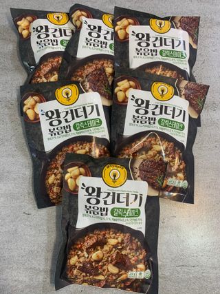 한성기업 무볼레 왕건더기 볶음밥 갈릭스테이크 — 5점을 준 리뷰어가 2021년 10월 올린 사용 사진