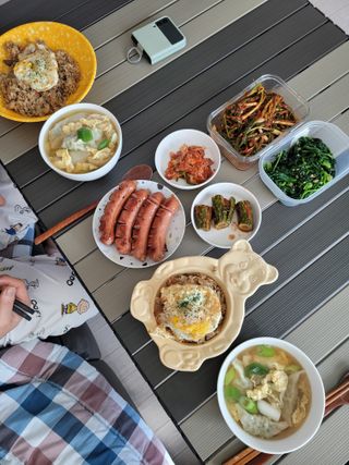 한성기업 무볼레 왕건더기 볶음밥 갈릭스테이크 — 5점을 준 리뷰어가 2021년 10월 올린 사용 사진
