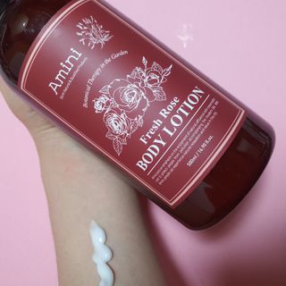 아미니 플라워테라피 바디로션  500ml 시리즈 — 5점을 준 리뷰어가 2021년 1월 올린 사용 사진