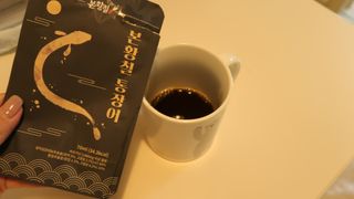 [비린내 완벽제거] 본황칠 통장어 국내산 장어즙 아르기닌 2800mg 장어즙효능 기력보강 — 4.5점을 준 리뷰어가 2022년 8월 올린 사용 사진