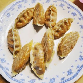 삼양냉동 [삼양] 얇은피불닭왕교자+얇은피까르보불닭왕교자 총4팩 — 5점을 준 리뷰어가 2021년 2월 올린 사용 사진