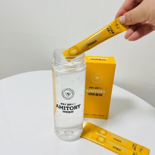 주식회사 씨크릿비에프랩 마시는 아미노산 아미토리 열대과일맛 14포 [1포, 5g / 보틀증정] — 5점을 준 리뷰어가 2023년 2월 올린 사용 사진