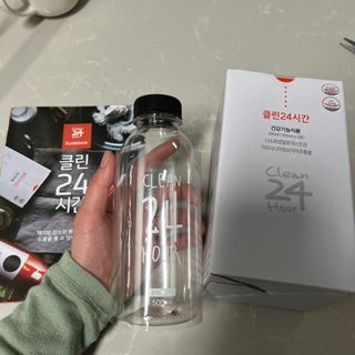 클린24시간 1BOX(5포) + 전용보틀(500ml) — 4.5점을 준 리뷰어가 2023년 3월 올린 사용 사진