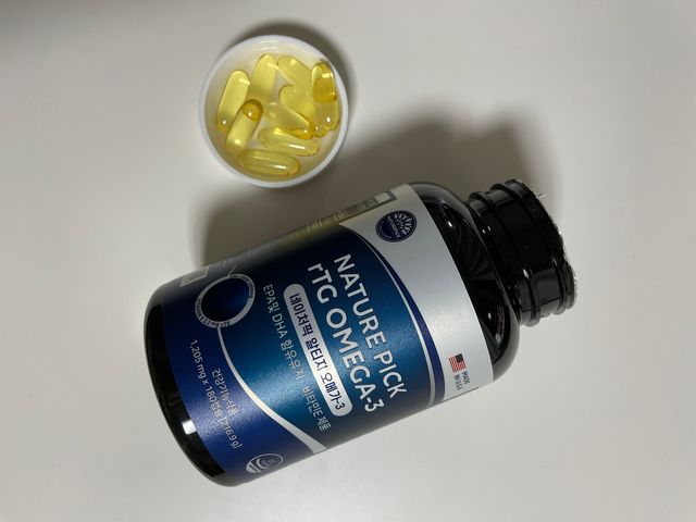 네이처픽_알티지오메가3_1,205mg x 180캡슐 리뷰 사진