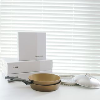 모멘토 마론 프라이팬 26cm 3종 (26cm팬/26cm웍팬/호환 스티머+돔뚜껑) — 5점을 준 리뷰어가 2022년 9월 올린 사용 사진