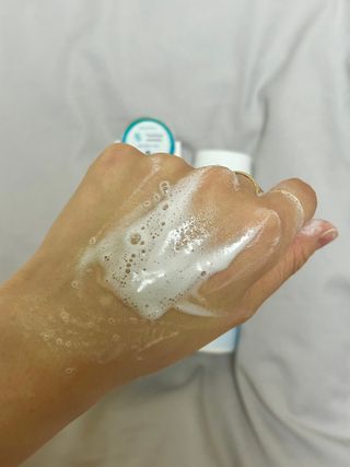 나우 0[리브엠] 화해 1등 클렌징 파우더! 모공&피지 말끔순삭 — 5점을 준 리뷰어가 2025년 2월 올린 사용 사진