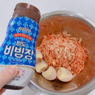 팔도비빔장 시그니처 380g 2개 — 5점을 준 리뷰어가 2022년 2월 올린 사용 사진