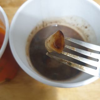 유비쿡 컵떡볶이 매운컵떡볶이2개/ 짜장컵떡볶이 2개  총 4개세트 — 5점을 준 리뷰어가 2021년 2월 올린 사용 사진