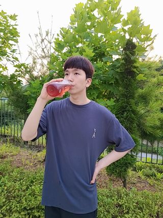 클린24시간 1BOX(5포) + 전용보틀(500ml) — 4점을 준 리뷰어가 2023년 7월 올린 사용 사진