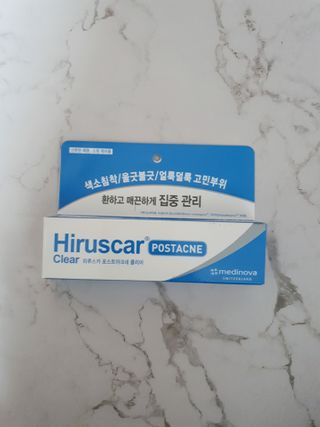 히루스카 포스트아크네 클리어 — 4점을 준 리뷰어가 2021년 1월 올린 사용 사진