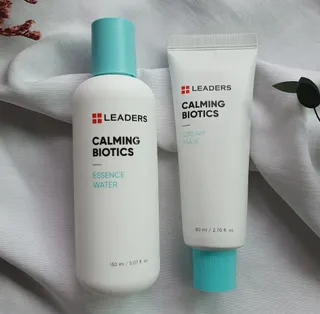리더스코스메틱 리더스 카밍 바이오틱스 #1등 진정 기획세트 [에센스 워터150ml + 크림 마스크80ml] — 5점을 준 리뷰어가 2022년 8월 올린 사용 사진