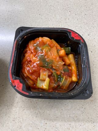 한성기업 무볼레 닭떡볶이+해물떡볶이 2종 세트 — 5점을 준 리뷰어가 2021년 10월 올린 사용 사진