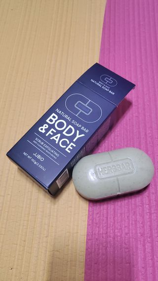 제이제이바이오 허브마사지바 올인원 알약비누 — 5점을 준 리뷰어가 2022년 4월 올린 사용 사진