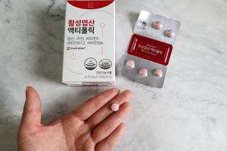 [리노브] 4세대 활성엽산 액티폴릭 270mg x 30정 — 5점을 준 리뷰어가 2022년 8월 올린 사용 사진
