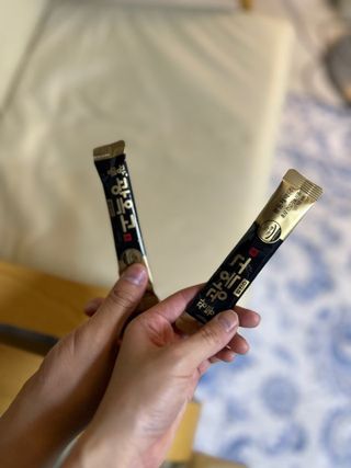 광동생활건강 MF[광동] 식약처 기능성 인정 건강기능식품, 광동 광옥고 밸런스 10mL * 100포 — 5점을 준 리뷰어가 2024년 6월 올린 사용 사진