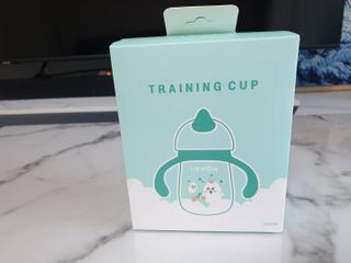 유비맘 트라이탄 코니빨대컵_컬러 랜덤 발송 — 5점을 준 리뷰어가 2021년 2월 올린 사용 사진
