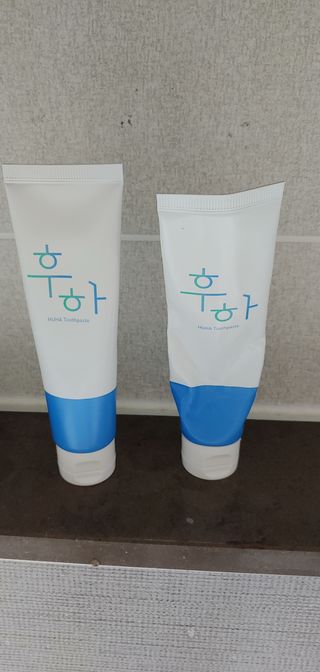 [심폐소생소] 무불소 임산부 천연 치약 — 5점을 준 리뷰어가 2021년 11월 올린 사용 사진
