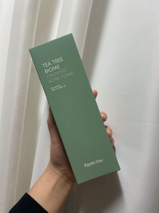 팜스테이 티트리 바이옴 카밍 아크네 폼 — 5점을 준 리뷰어가 2022년 1월 올린 사용 사진