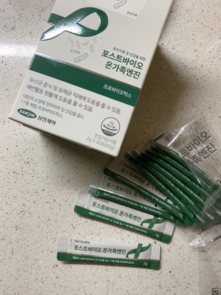 삼진제약 위시헬씨 [삼진제약] 위시헬씨 포스트바이오 온가족엔진 — 5점을 준 리뷰어가 2021년 2월 올린 사용 사진