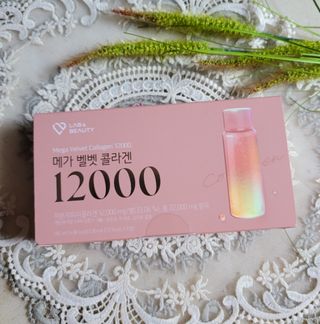 랩앤뷰티 메가 벨벳 콜라겐 12000 — 5점을 준 리뷰어가 2021년 5월 올린 사용 사진