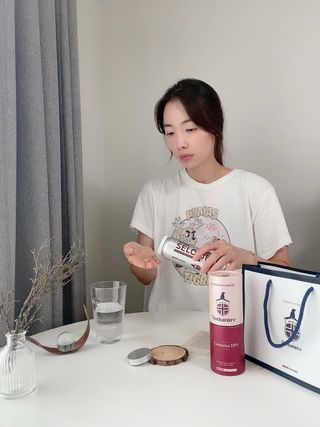 [노르네이처] 부모님,수험생 영양제 노르웨이 자연산 하프물범 오메가3-프리미엄 셀올예 — 5점을 준 리뷰어가 2023년 8월 올린 사용 사진